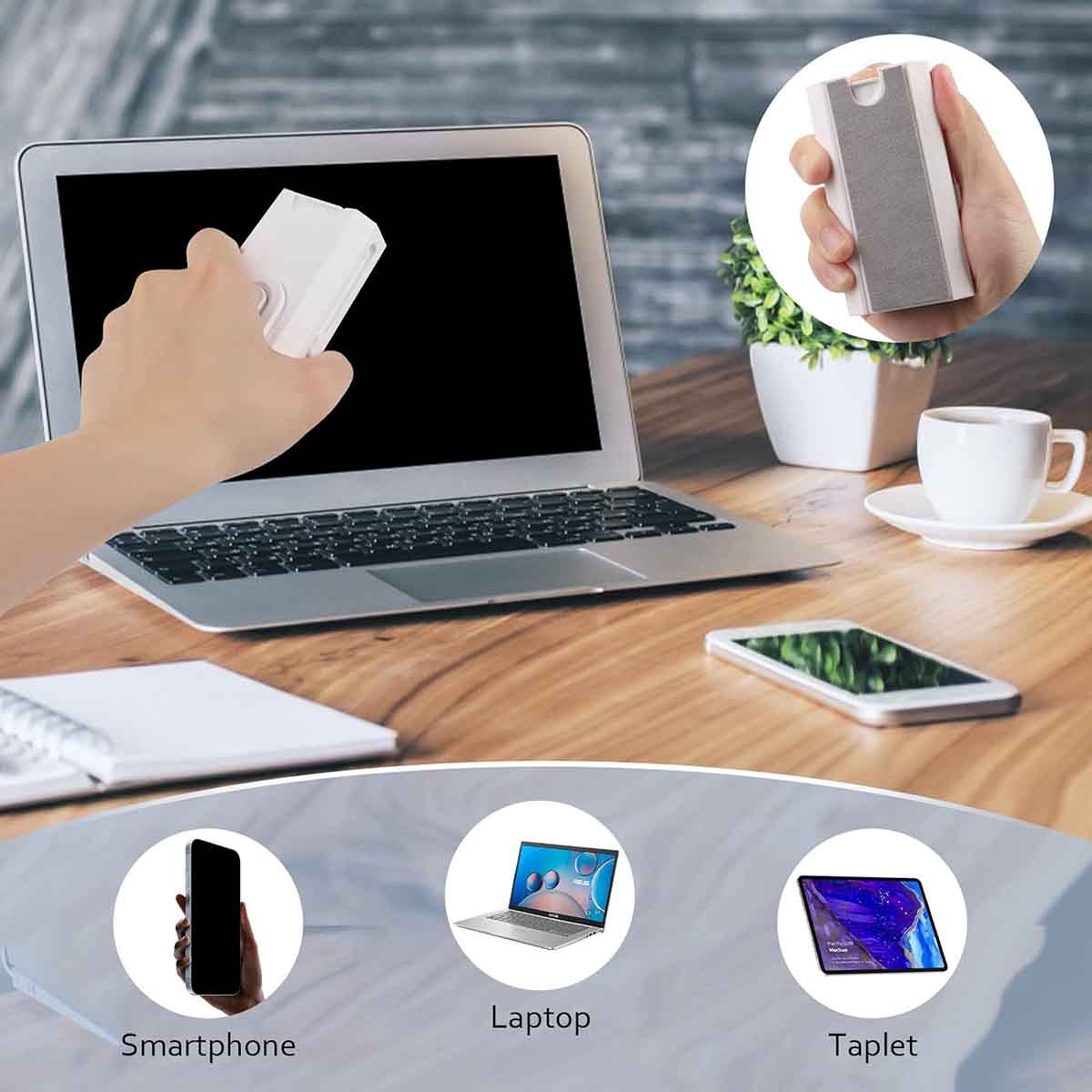 8 in 1 Keyboard Cleaner Kit with Brush for Earbuds PC ETC