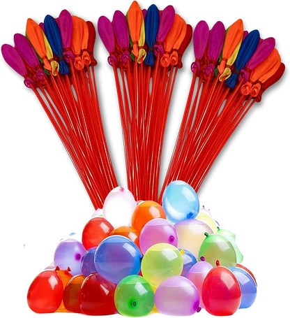 111-Piece Multicolour Auto-Fill Water Balloon Sticks – Quick Fill Magic Balloons for Kids’ Summer Fun
