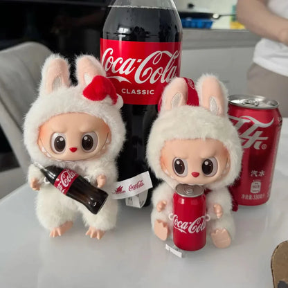Adorable Coca-Cola Bunny Plush Labubu Dolls – Limited Edition Collectibles