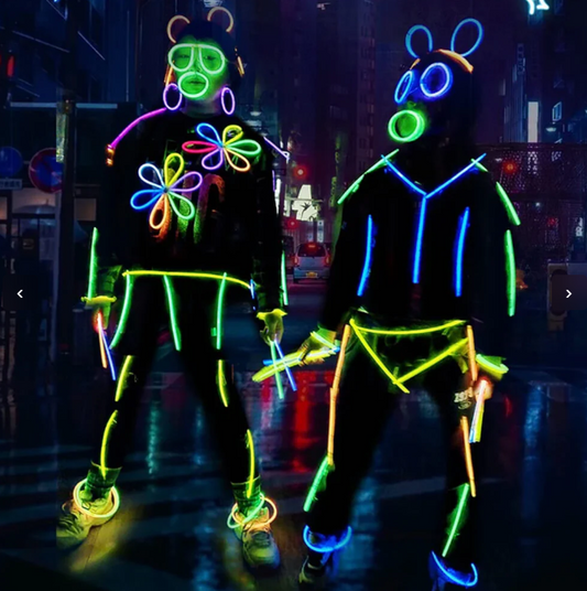 50 Pcs Glow in the Dark Sticks for Kids