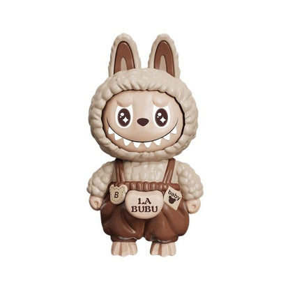 Labubu Face Changing Doll Pendant Trendy Cartoon Gift Keychain Pendant Children's Stress Relief Toy