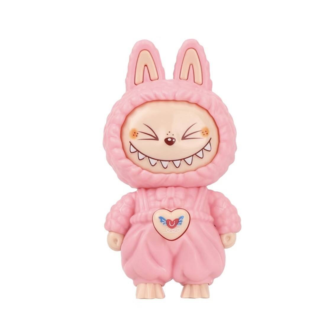 Labubu Face Changing Doll Pendant Trendy Cartoon Gift Keychain Pendant Children's Stress Relief Toy