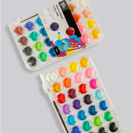 29 Pcs Mont Marte Watercolour Cake Set