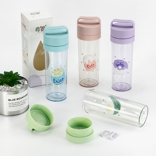 Plastic Leak Proof Sports Travel Water Bottle