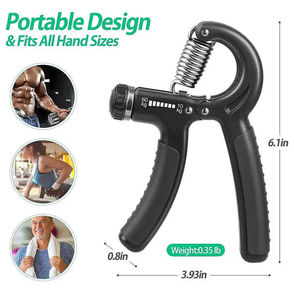 Adjustable Hand Grip Grippler Arm Exerciser