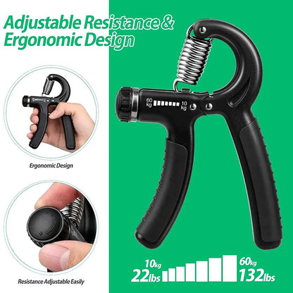Adjustable Hand Grip Grippler Arm Exerciser