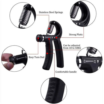 Adjustable Hand Grip Grippler Arm Exerciser