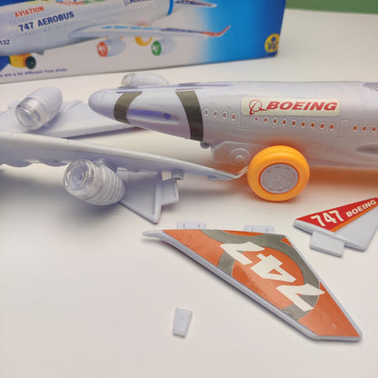 AeroBus Musical Plane 747 - Electric