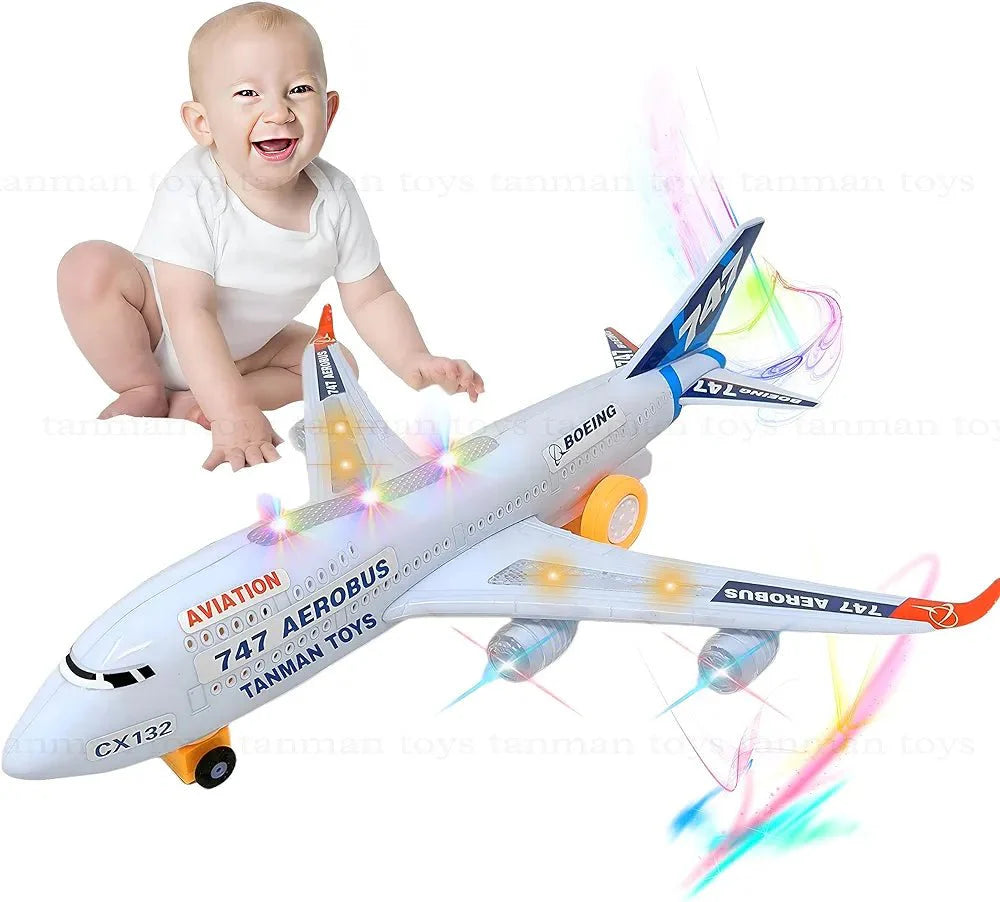 AeroBus Musical Plane 747 - Electric