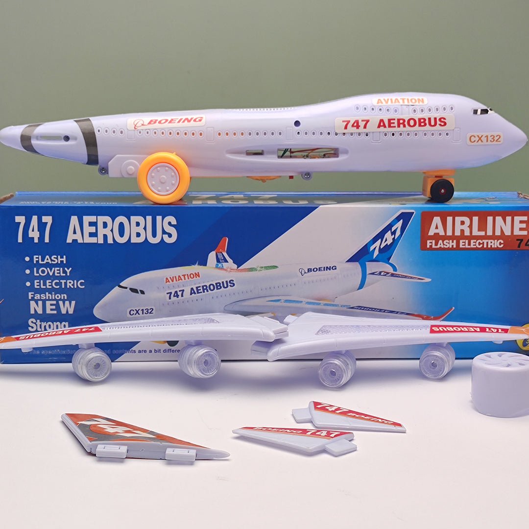 AeroBus Musical Plane 747 - Electric