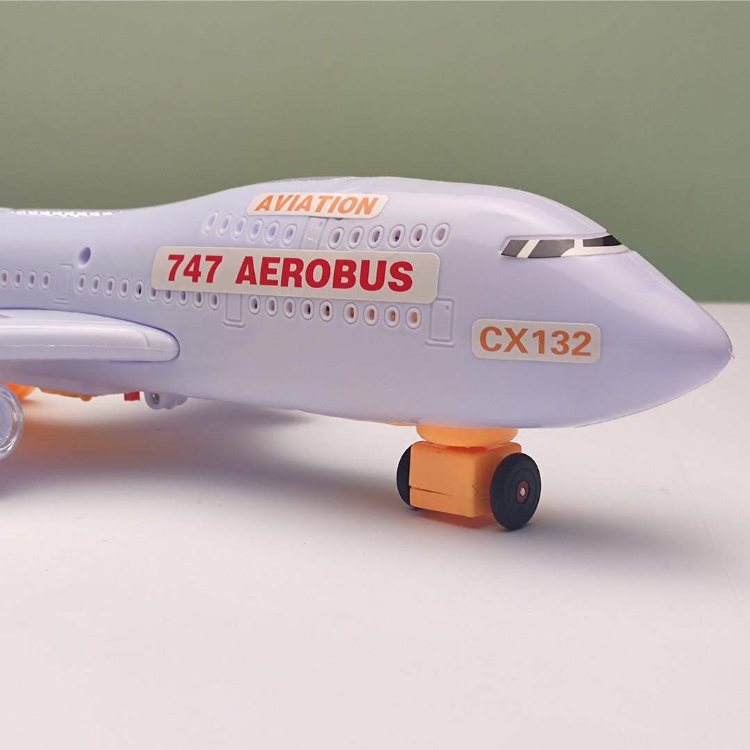 AeroBus Musical Plane 747 - Electric