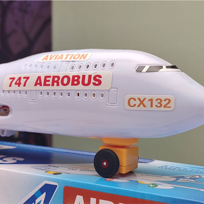 AeroBus Musical Plane 747 - Electric