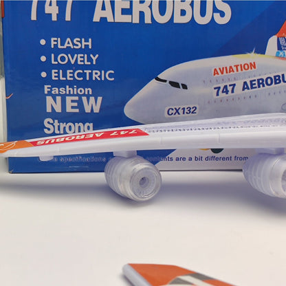 AeroBus Musical Plane 747 - Electric