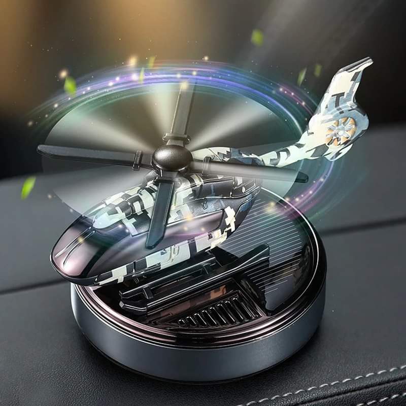 Aeroplane Solar Car Air Freshener Perfume Diffuser