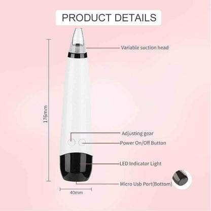 Blackhead Remover Vacuum Machine Device Electronic Skin Care Health