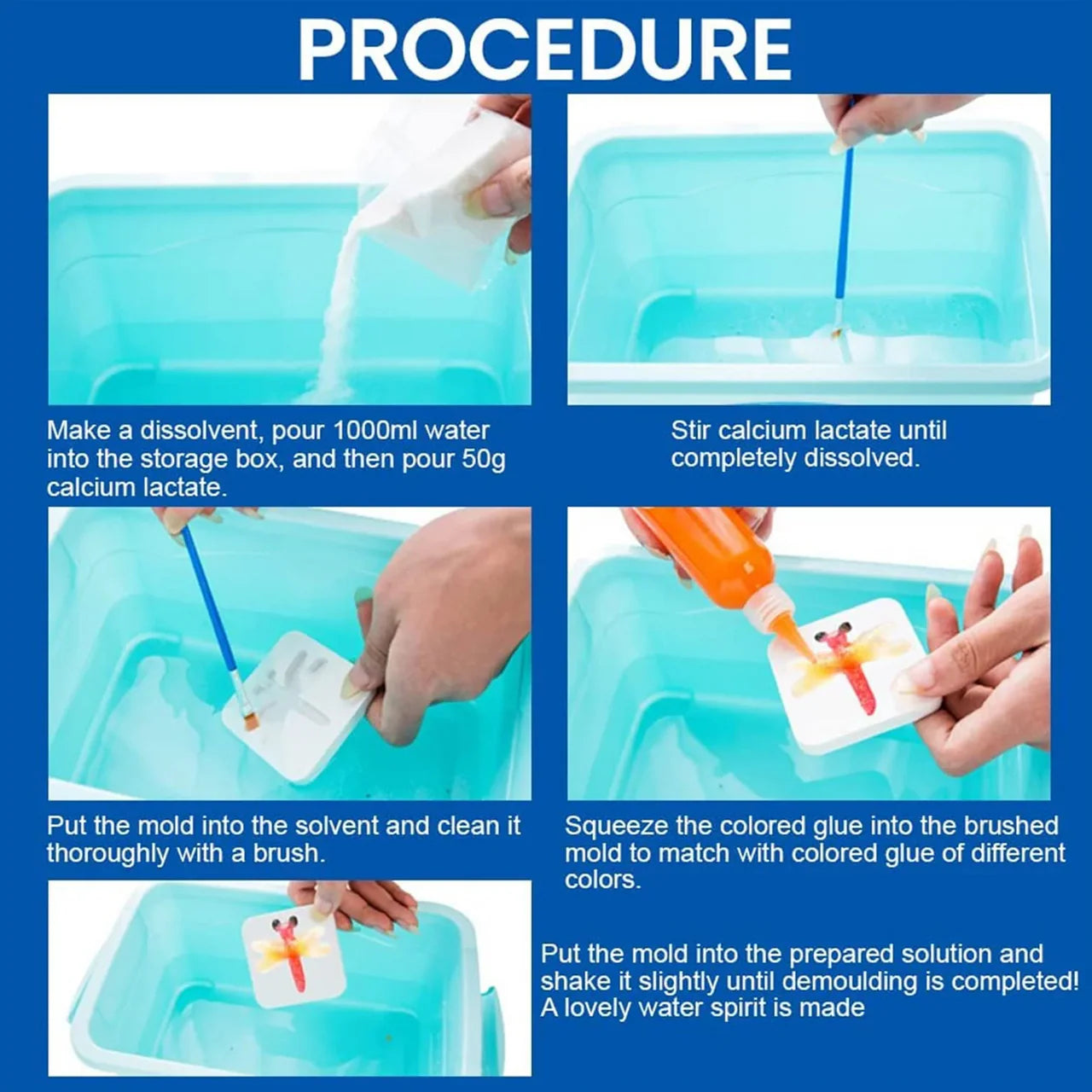 DIY Magic Water Elf Toy Kit – Creative Water Painting Set for Kids