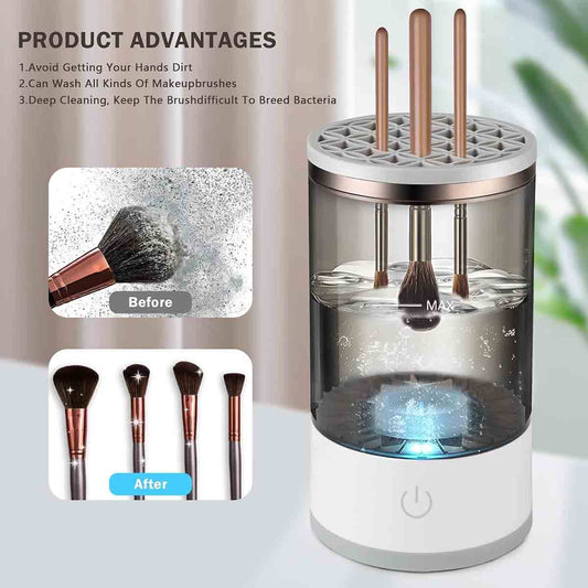 Electric Makeup Brush Cleaner Automatic Machine