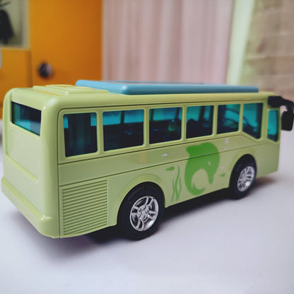 Electric Musical Bus Lights Toy for Kids