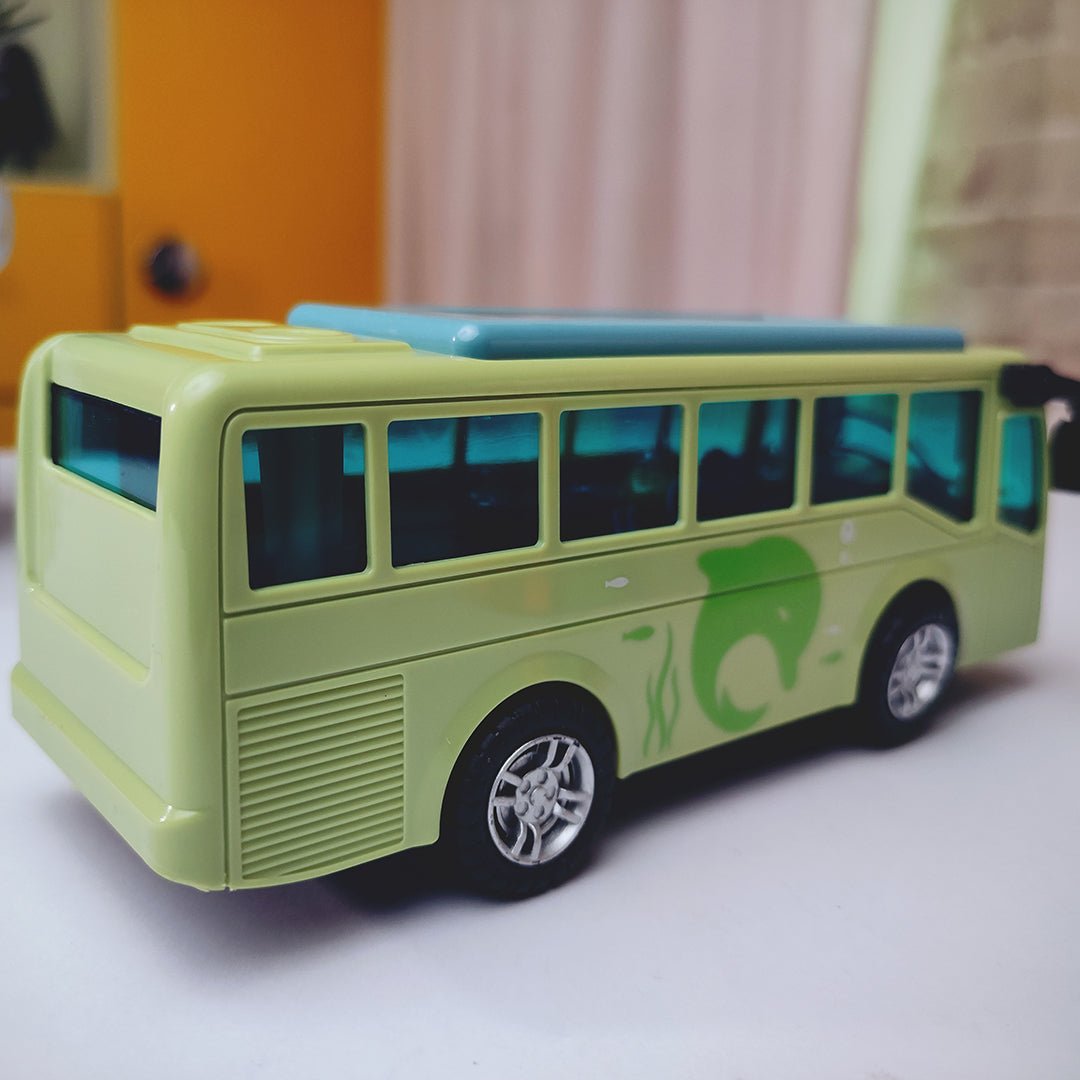 Electric Musical Bus Lights Toy for Kids