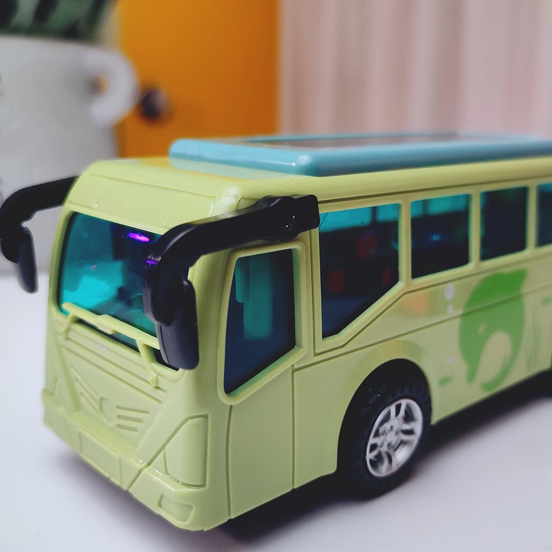 Electric Musical Bus Lights Toy for Kids