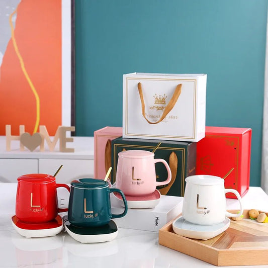 Stylish Ceramic Heating Mugs