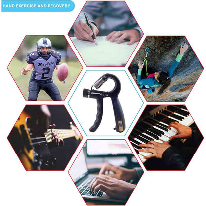Adjustable Hand Grip Grippler Arm Exerciser