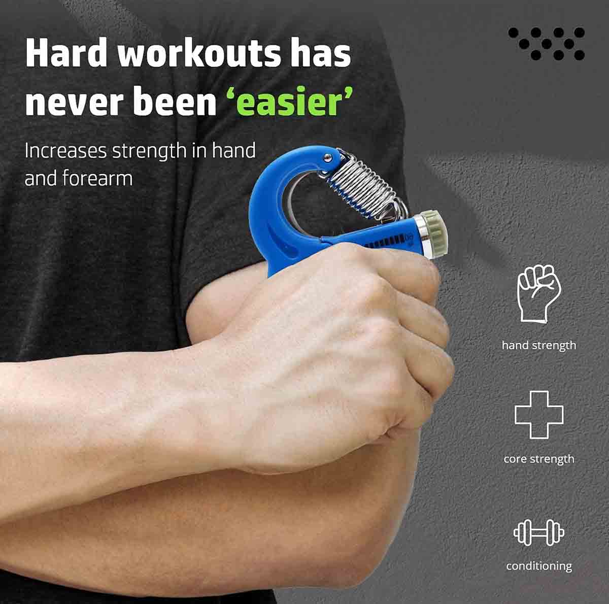 Adjustable Hand Grip Grippler Arm Exerciser