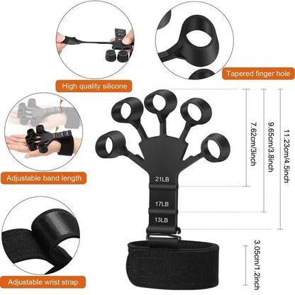 Hand Gripster Adjustable Finger Exerciser