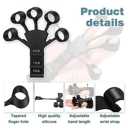 Hand Gripster Adjustable Finger Exerciser