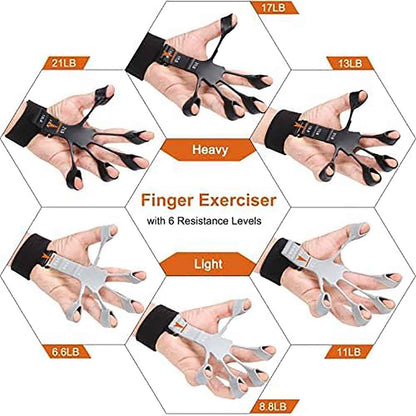 Hand Gripster Adjustable Finger Exerciser