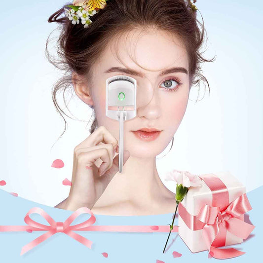 Rechargeable Electric Eyelash Curler with 2 Heating Modes Makeup