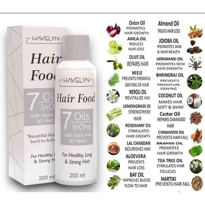 Heavely 7 in 1 Hair Food Oil For Healthy Long Strong Hair