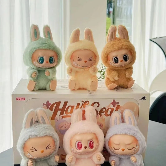 Labubu Have a Seat Monster Plush Keychain Blind Box (Random Character) - 1 PC