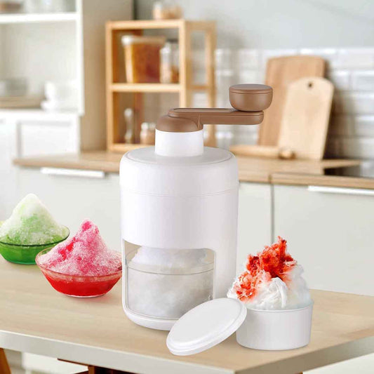 Manual Ice Shaver Machine Snow Cone Machine