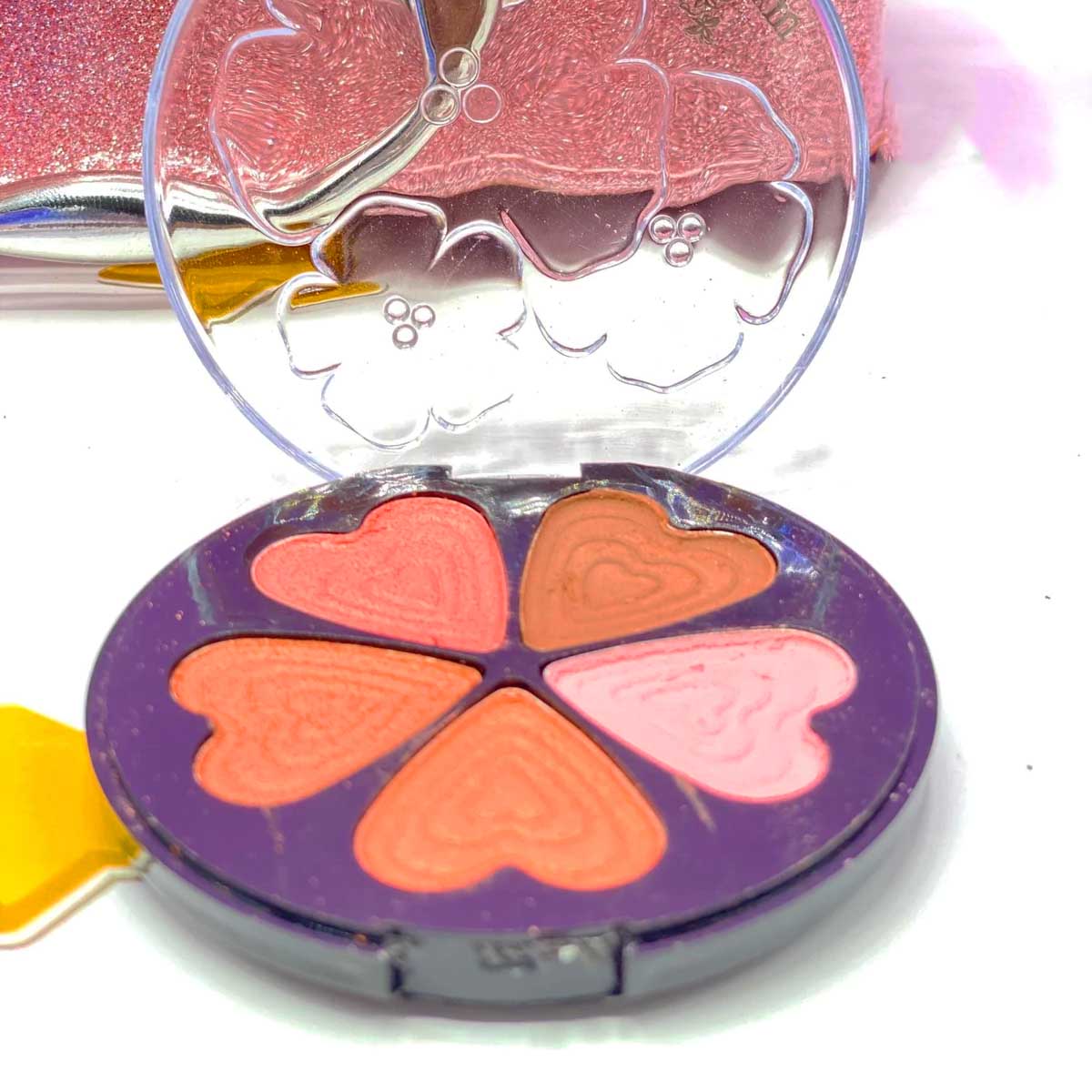 Mermaid Portable  non Toxic Makeup Set Nail Art Kit Vanity Toy for Girls