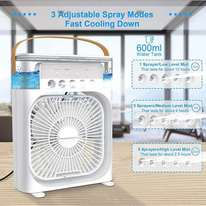 Mini Table Cooling Fan – Portable, USB Powered, Silent Operation