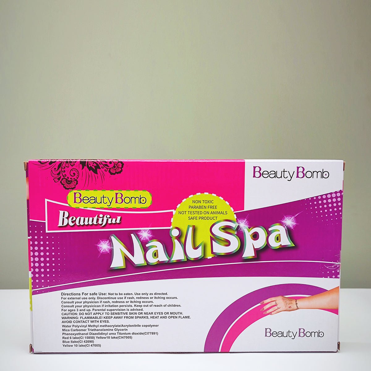 Nail Art Bomb Beauty Cosmetic Makeup Set for Girls