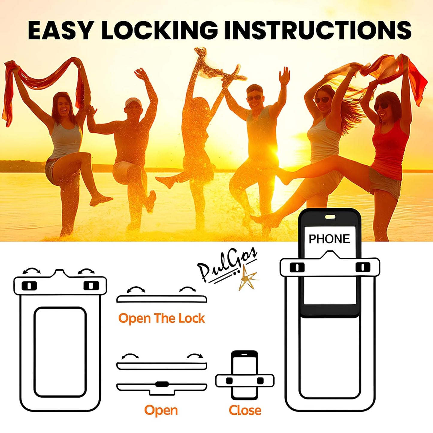 Universal Water Proof Mobile Pouch