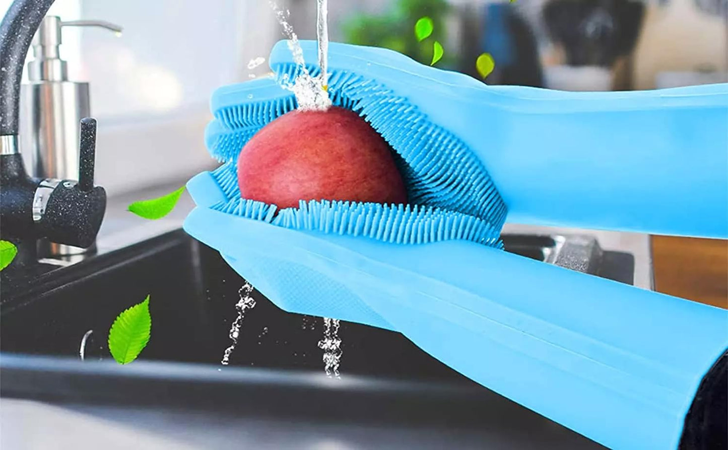 Silicone Multi-purpose Scrubbing Gloves