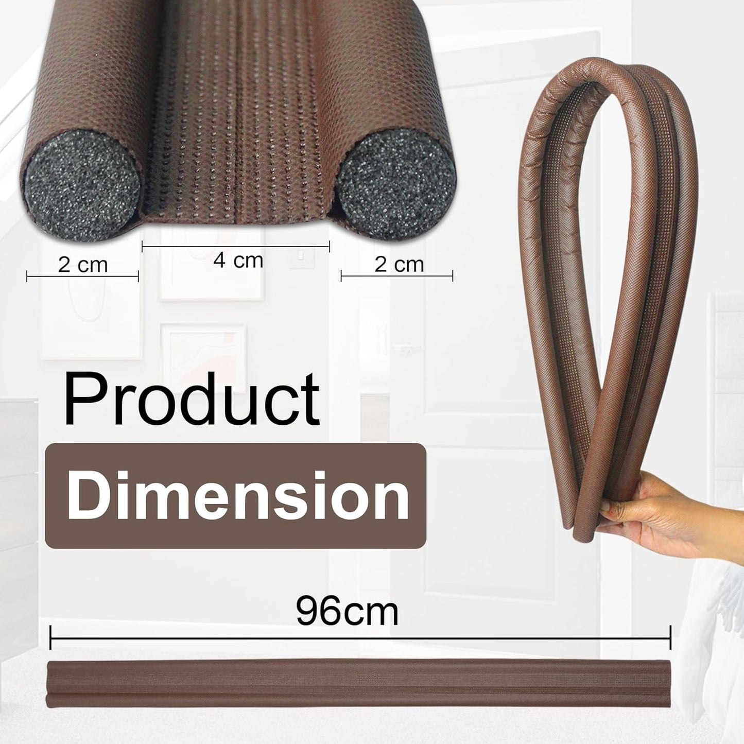 Door Dust Stopper - 2 Pcs