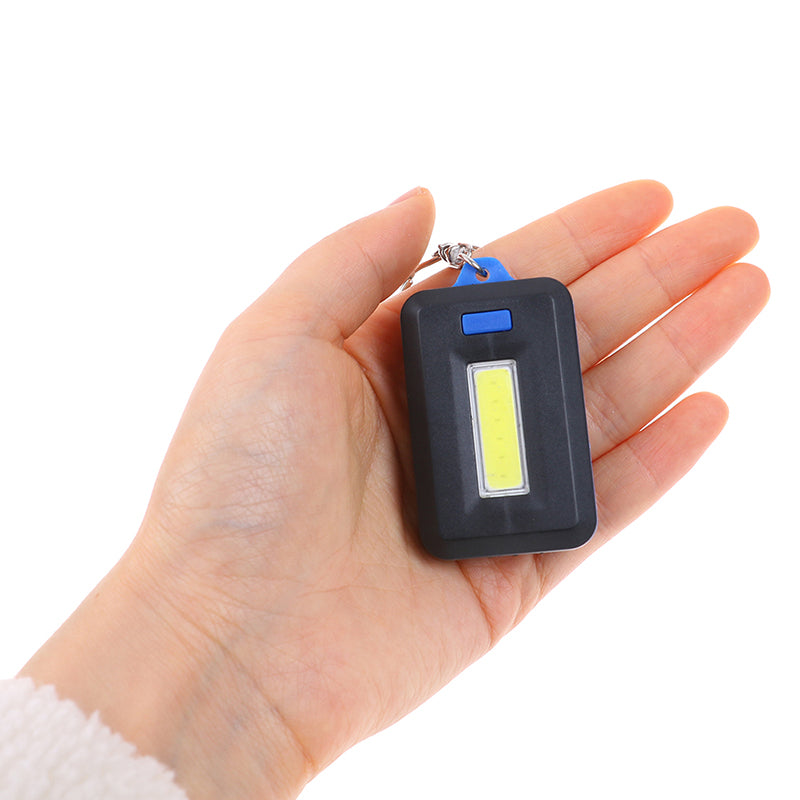 Portable Mini COB LED Light Keychain