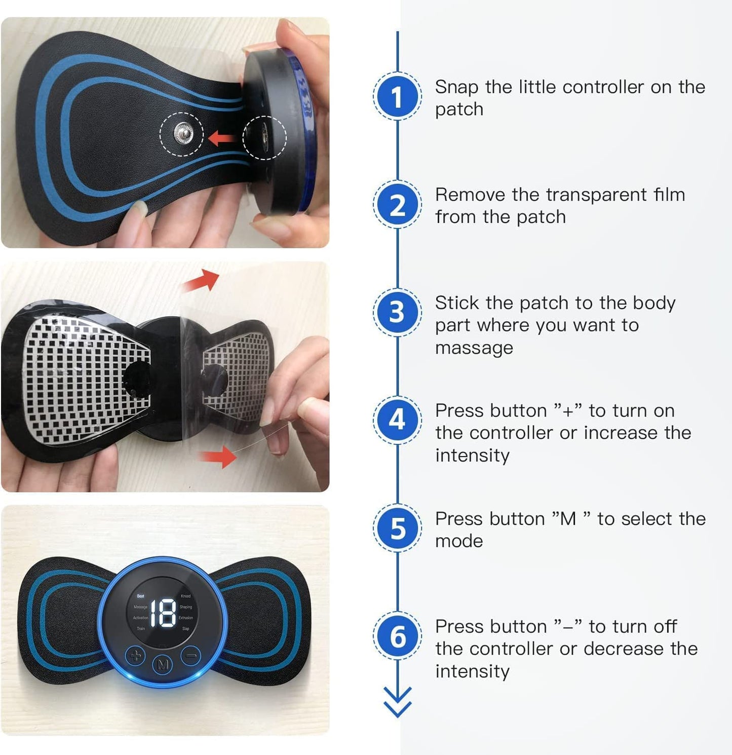 EMS Mini Body Massager