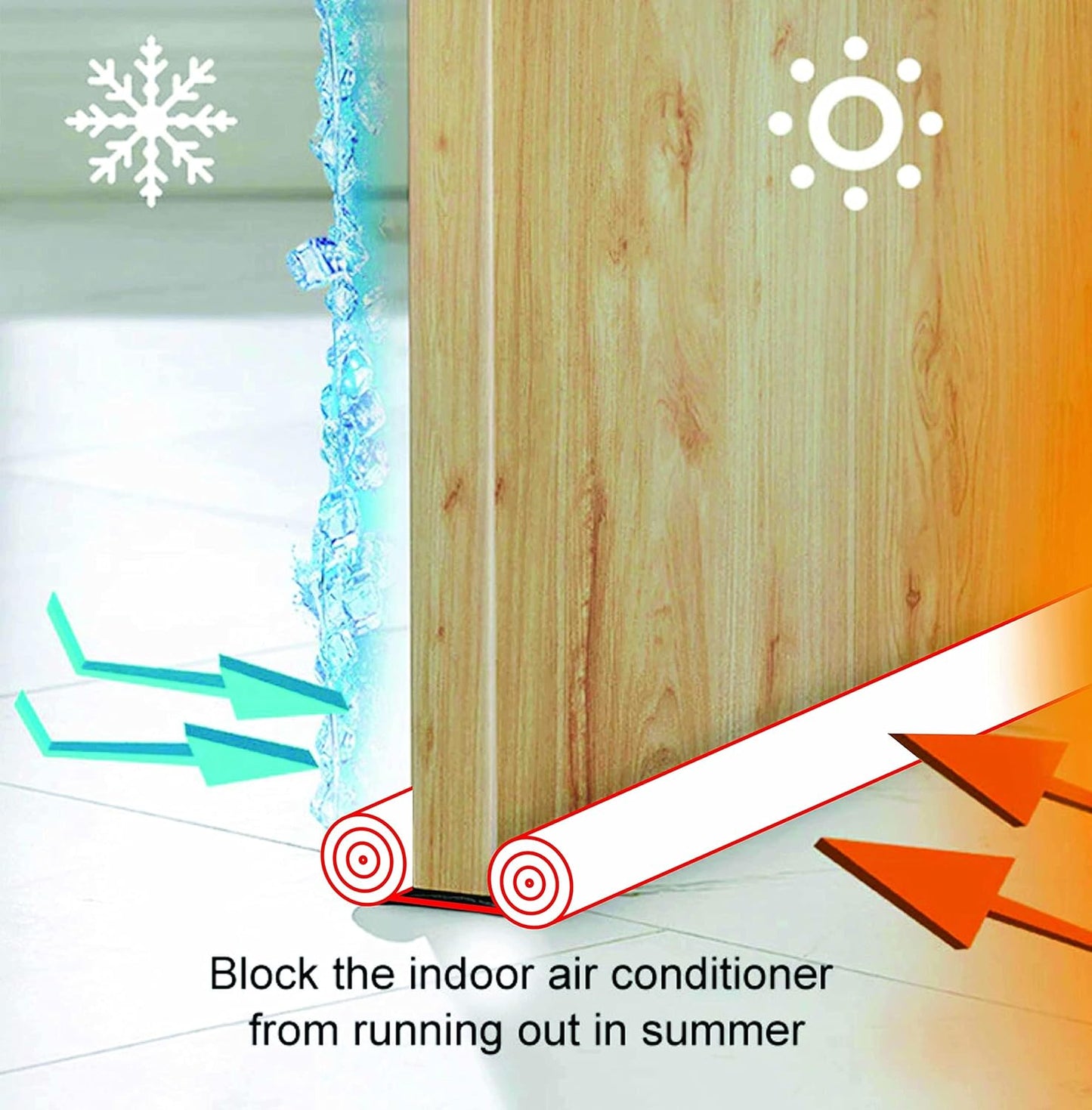 Door Dust Stopper - 2 Pcs