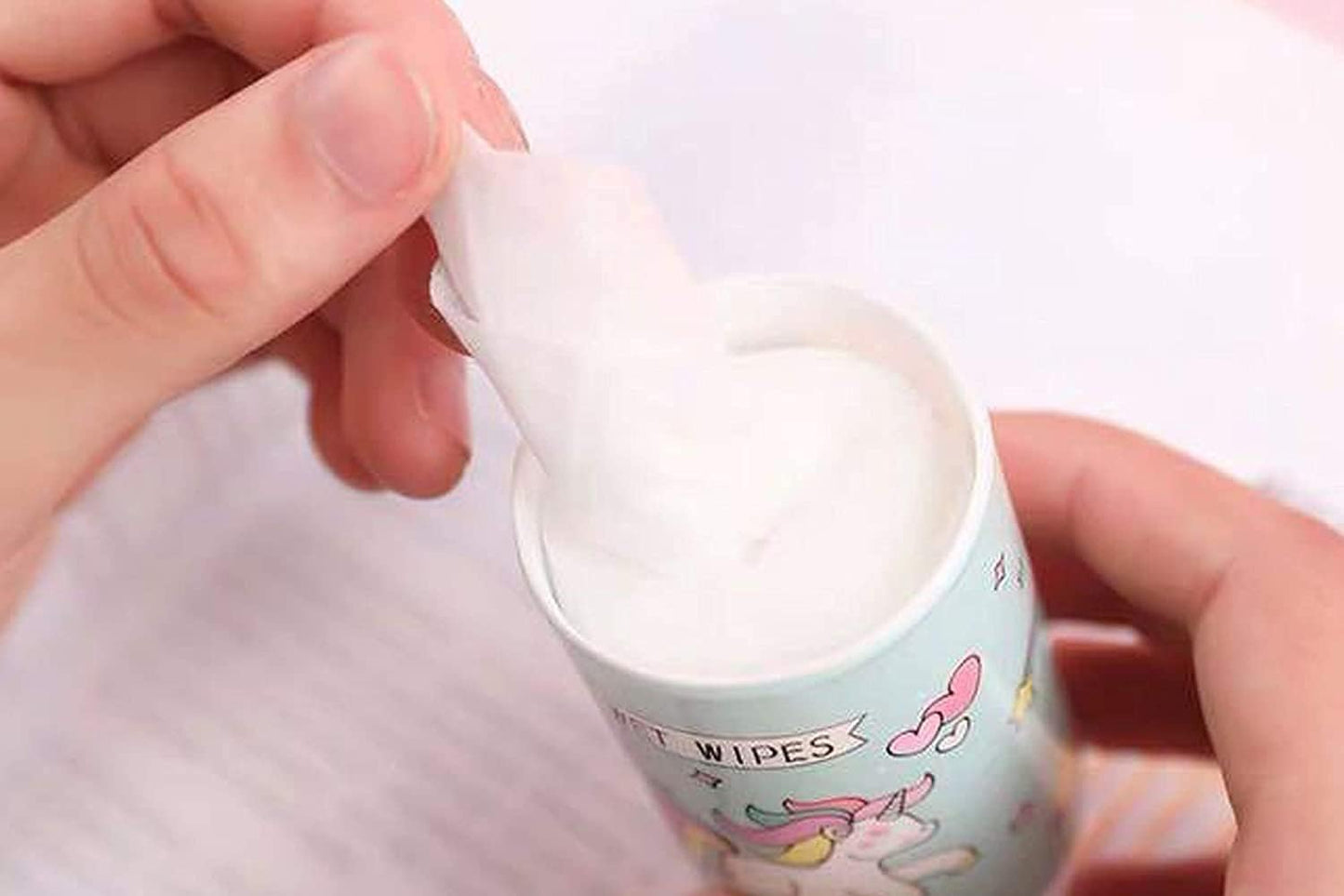 Mini Tin Wet Tissue Wipe 30pcs