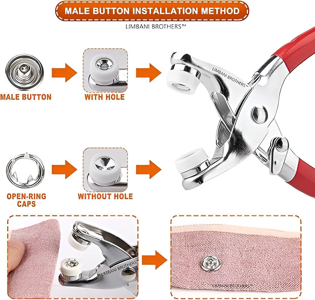 Tich Button Clipper Set