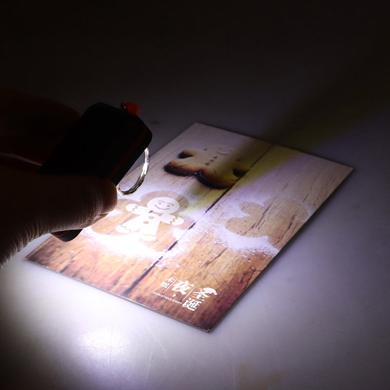 Portable Mini COB LED Light Keychain