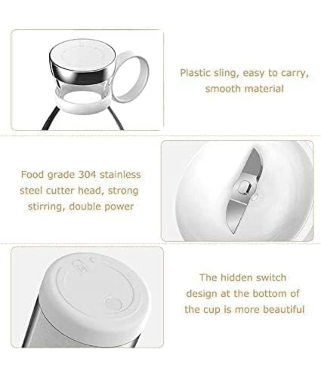 Fruit Blender Personal Mini Mixer