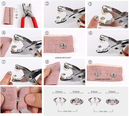 Tich Button Clipper Set