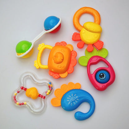 Pack of 6 Lucky King Baby Rattling Toys