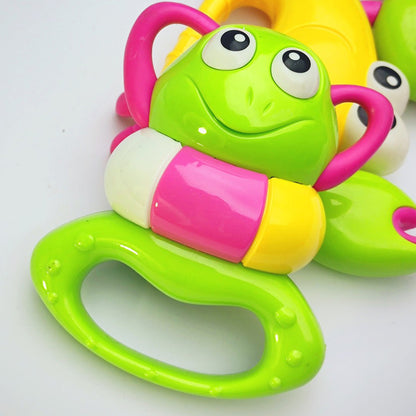 Pack of 6 RATTLING HUT Baby Rattling Toys